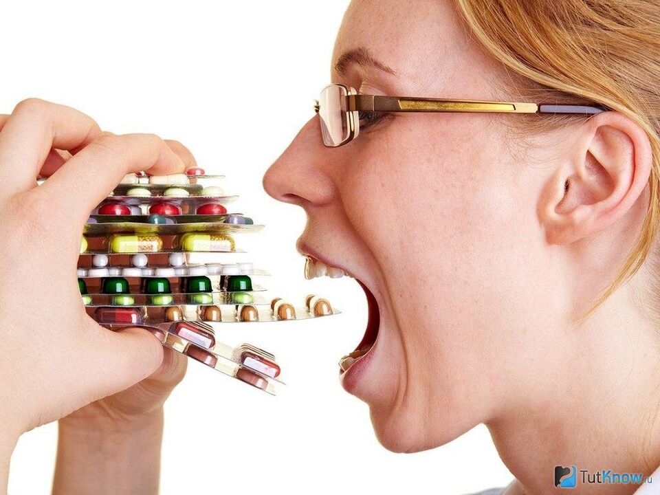 The tablets aim to destroy worms inside the body