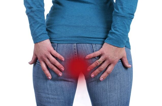 Itching in the anal region is a sign of the presence of worms